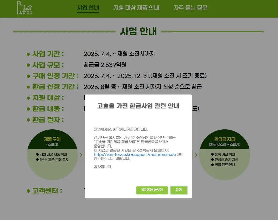 으뜸효율 가전제품 구매비용 환급사업-2