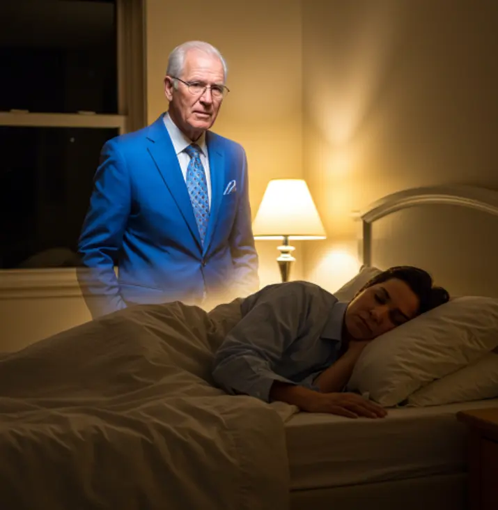 돌아가신 아버지가 새 옷을 입고 꿈-1