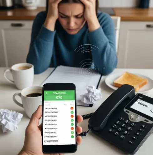 070 스팸 전화 차단 방법