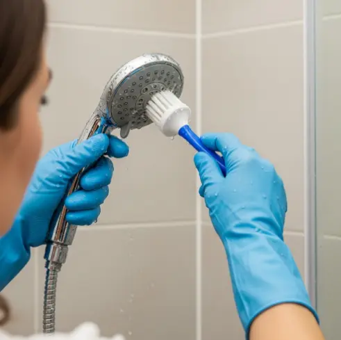 샤워기 헤드 청소-1