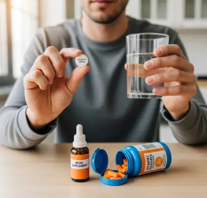 비타민C와 철분 영양제는 같이 먹으면 흡수율