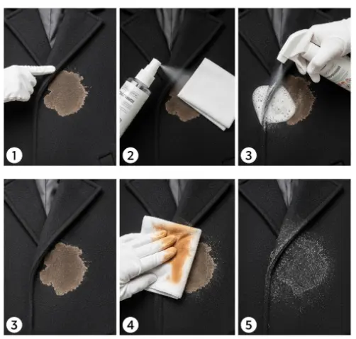 코트 얼룩 제거-1