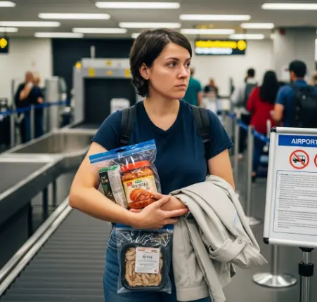 김치나 젓갈 밀폐용기에 담으면 기내 반입-1