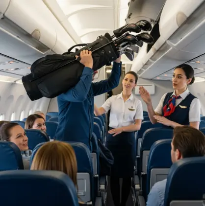 골프채 아이언·드라이버 비행기 기내 반입