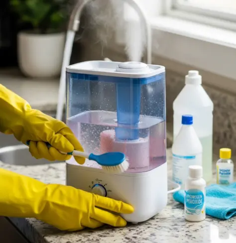 가습기 냄새·물때 청소법