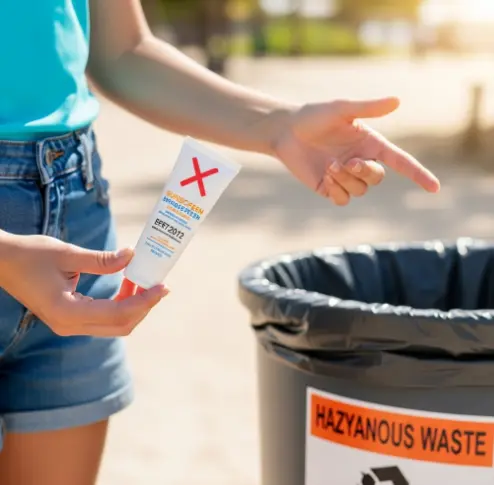 유통기한 지난 선크림-1