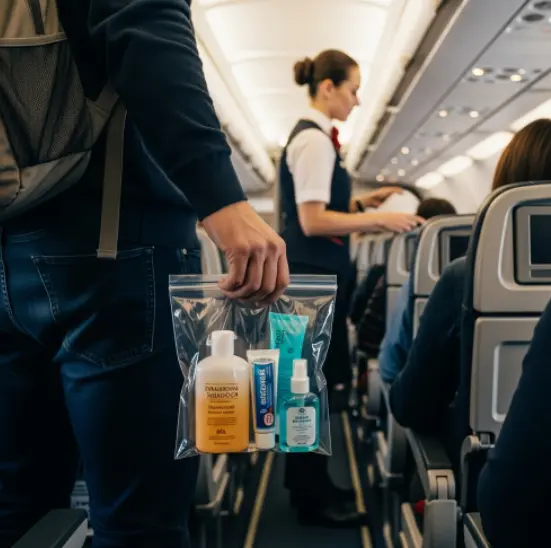 비행기 국내선 탈 때도 액체류 100ml 제한-1
