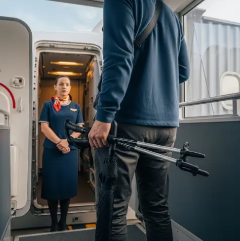 등산 스틱·우산 비행기 기내 반입