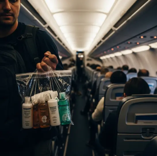 비행기 국내선 탈 때도 액체류 100ml 제한