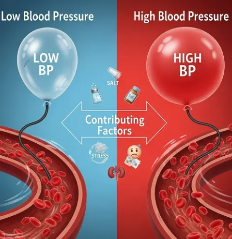 저혈압에서 고혈압으로 바뀌는 원인