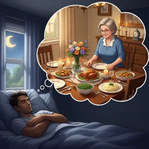 돌아가신-시어머니가-밥상-차려주는-꿈해몽