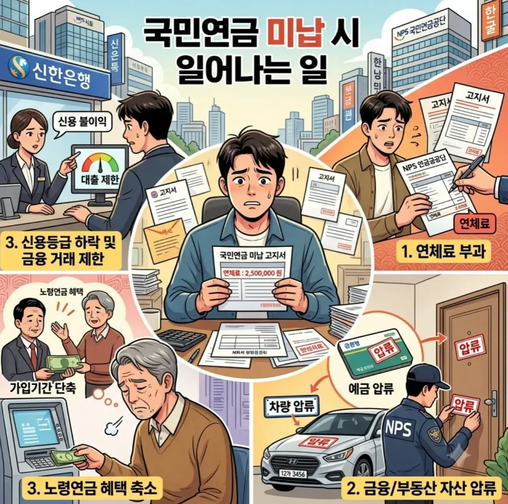 국민연금-보험료-체납하면-발생하는-불이익
